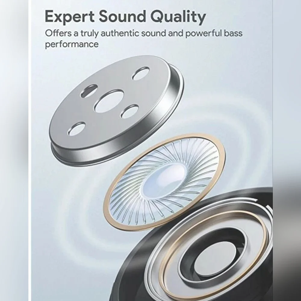 Bluetooth Headphones - Wireless Earbuds - WEMISS - Stereo Sound - BRAND NEW